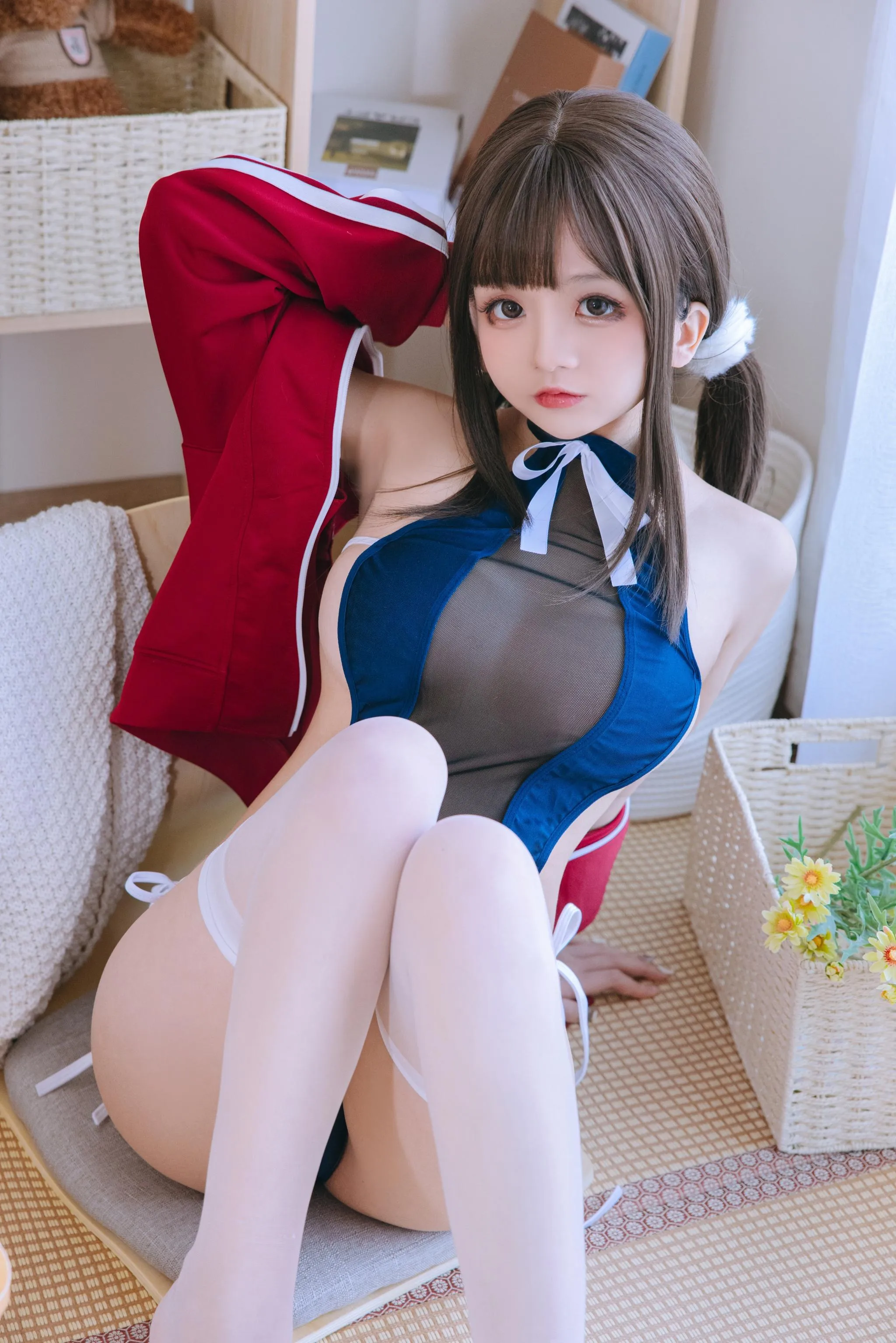日奈娇 – NO.54 网纱死库水-网纱死库水 [75P]插图3